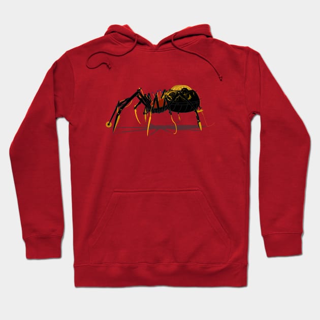 The golden spider Hoodie by zilone